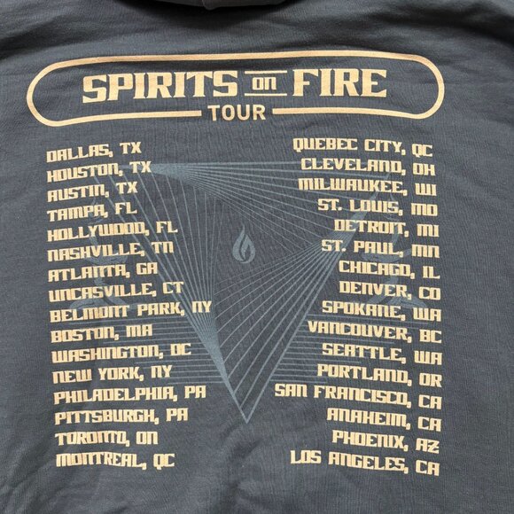 The Smashing Pumpkins the Spirits on Fire Tour Band Hoodie M - Picture 4 of 4